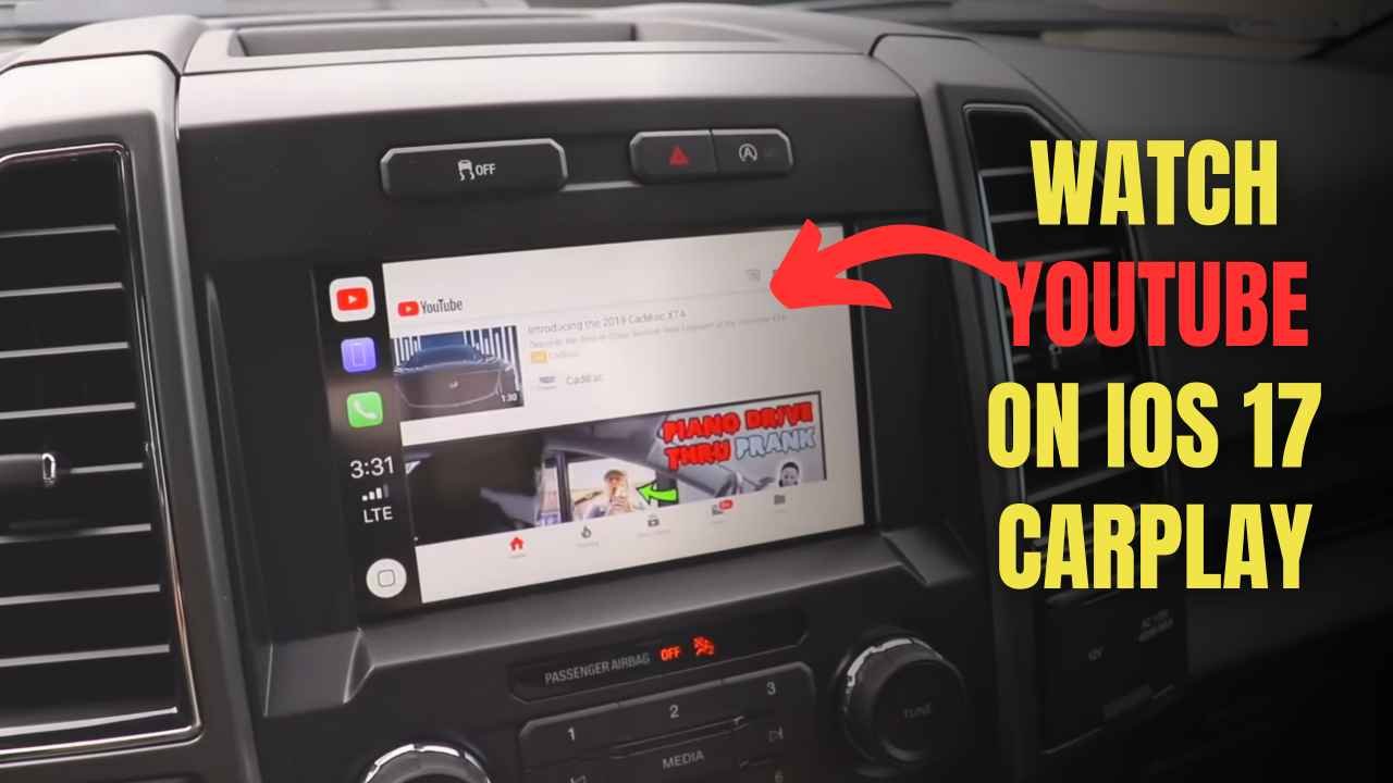 Watch YouTube on iOS 17 CarPlay